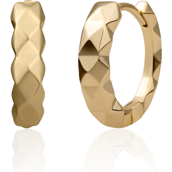 Sparkling Jewels Viachranné pozlátené náušnice EAG29 66581168