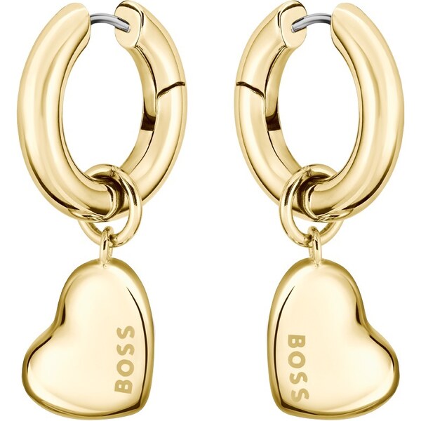 Hugo Boss Romantické pozlátené prstene 2v1 so srdiečkami 1580641 66580312