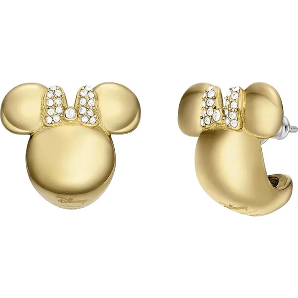 Fossil Pozlátené visiace náušnice Disney Minnie JFC04705710 66586347