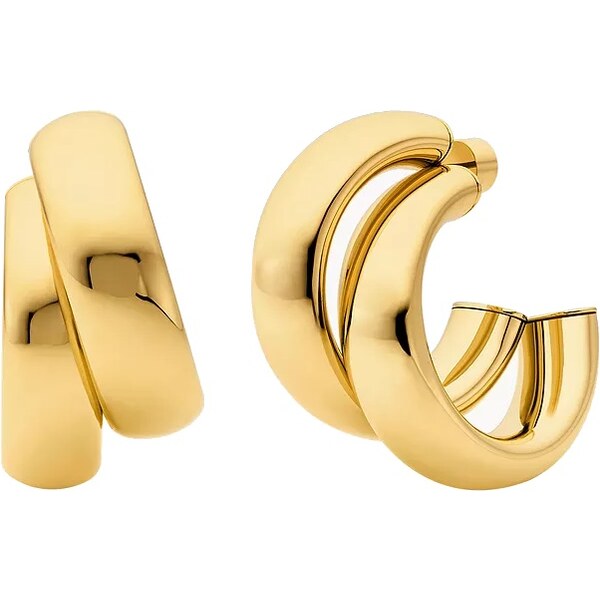 Michael Kors Neprehliadnuteľné kruhové náušnice MKJ842100710 66594362