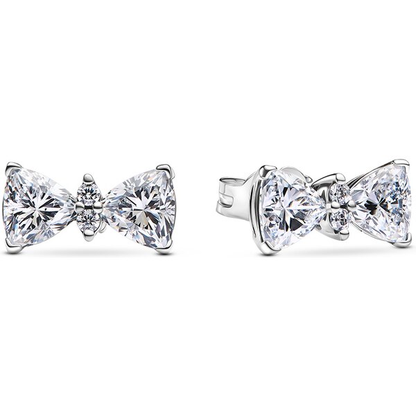 Pandora Trblietavé náušnice zo striebra mašličky Timeless 293506C01 66587943