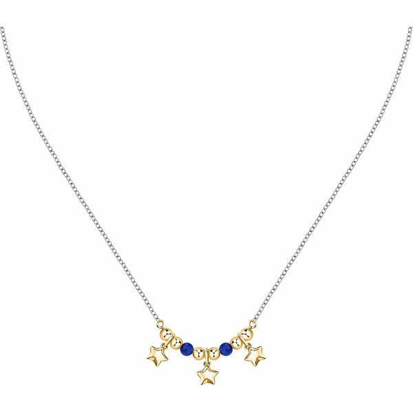 Morellato Slušivý bicolor náhrdelník s modrým achátom Talismani SAIX21 66585542