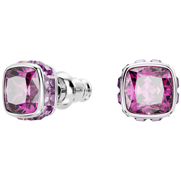 Swarovski Trblietavé náušnice pre ženy narodené vo februári Birthstone 66592906