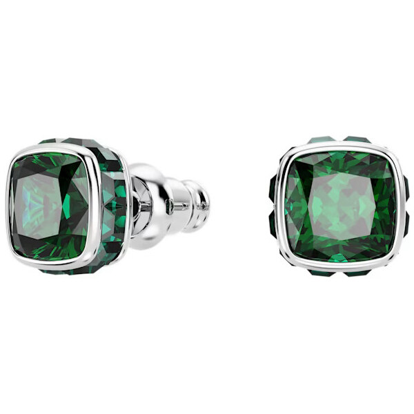 Swarovski Trblietavé náušnice pre ženy narodené v máji Birthstone 66587190