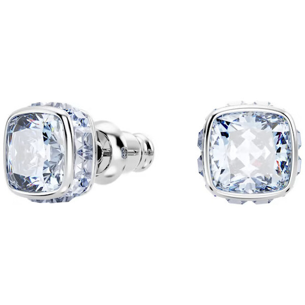 Swarovski Trblietavé náušnice pre ženy narodené v marci Birthstone 66581159