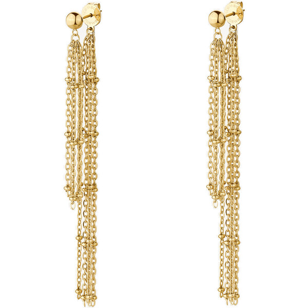 Brosway Štýlové pozlátené náušnice 2v1 Essential BNL098 66588916