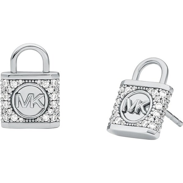 Michael Kors Originálne strieborné náušnice so zirkónmi Premium 66580155