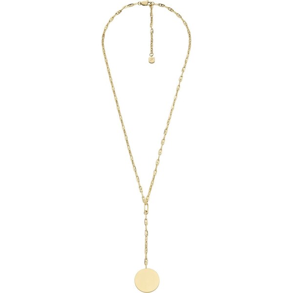 Fossil Štýlový pozlátený náhrdelník Heritage JA7258710 66590116