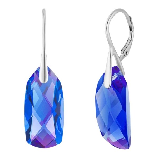 Preciosa Očarujúce strieborné náušnice s českým krištáľom Preciosa 66586962