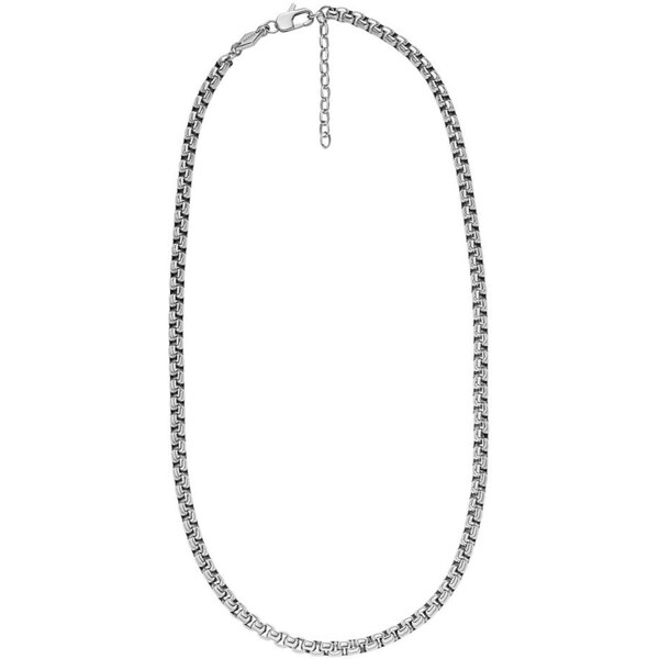 Fossil Módny oceľový náhrdelník Ellis All Stacked Up JF04576040 66585473