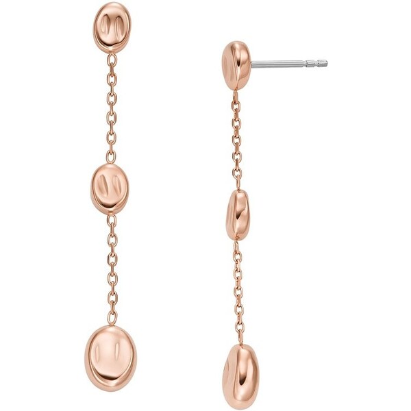 Skagen Elegantné pozlátené visiace náušnice Anja Pebble SKJ1846791 66584239