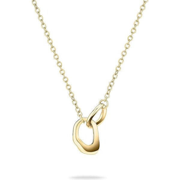 Tamaris Elegantný pozlátený náhrdelník Organic Shapes TJ-0616-N-45 66579539