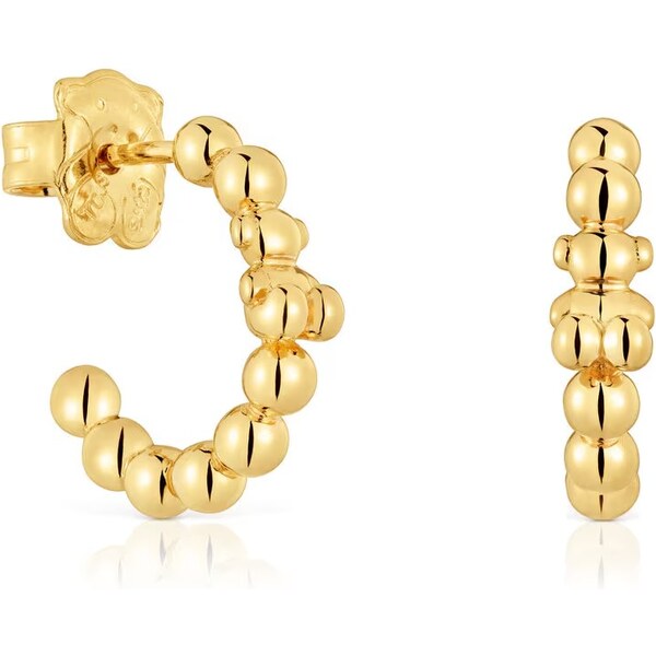 Tous Pozlátené kruhové náušnice Gloss 1004094000 66594620