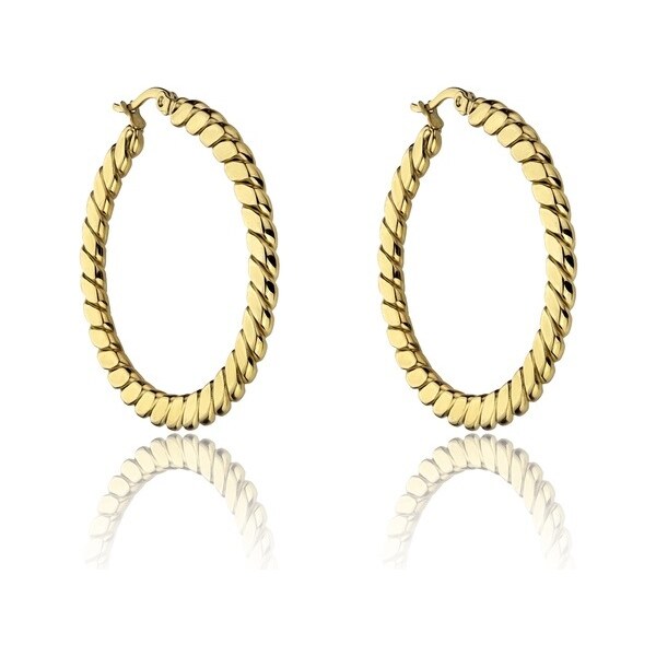 Marc Malone Pozlátené kruhy Hannah Gold Earrings MCE23016G 66595898