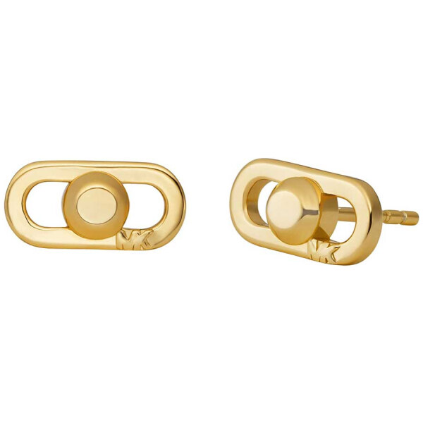 Michael Kors Slušivé pozlátené náušnice kôstky MKC171200710 66581644