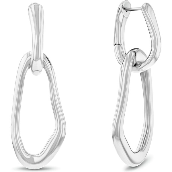 Calvin Klein Oceľové náušnice 2v1 Statement Links 35000749 66591697