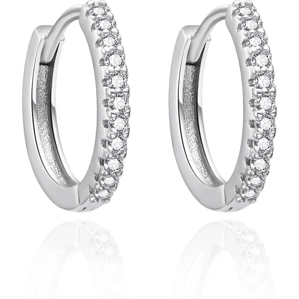 Agato Nadčasové strieborné prstene so zirkónmi AGT-E261KW 66588677