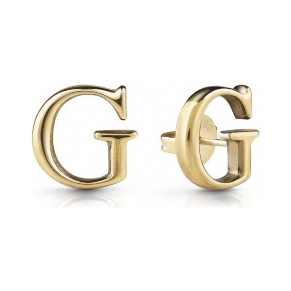 Guess Štýlové pozlátené náušnice Studs Party JUBE02169JWYGT 66591518
