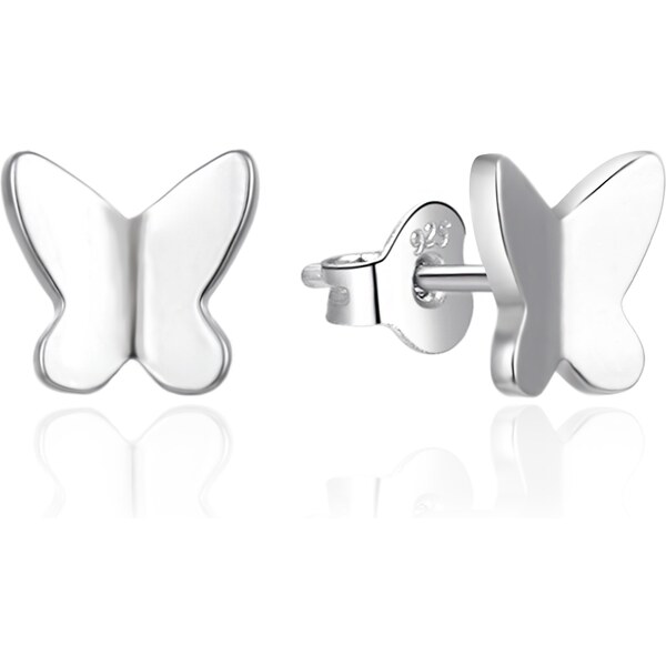 Agato Strieborné náušnice Motýliky AGT-E174P 66586247