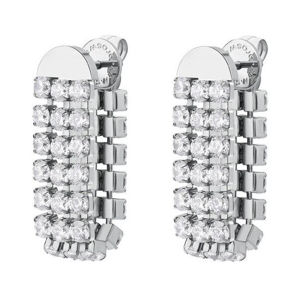 Brosway Luxusné oceľové náušnice s kubickými zirkónmi Desidery BEIE027 66592588