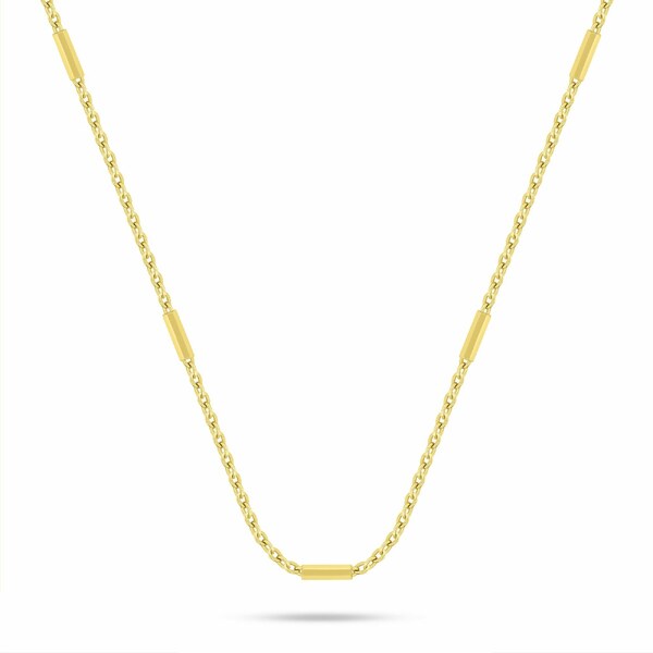 Brilio Silver Nežný pozlátený náhrdelník pre ženy NCL197Y 66586192