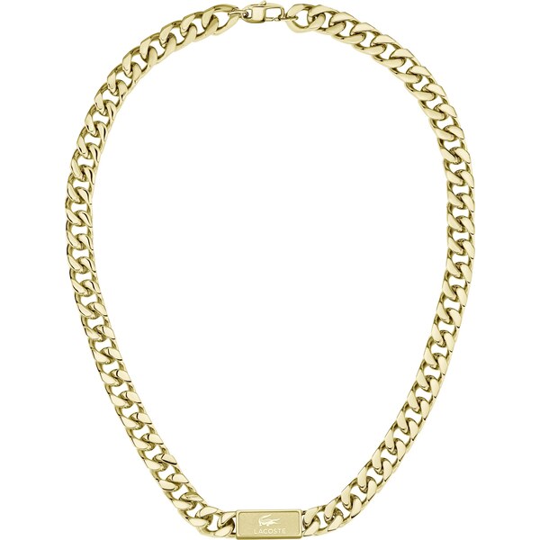 Lacoste Pozlátený náhrdelník pre mužov Backhand 2040434 66585864
