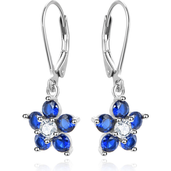 Beneto Očarujúce strieborné náušnice so zirkónmi AGUC3337 66594119