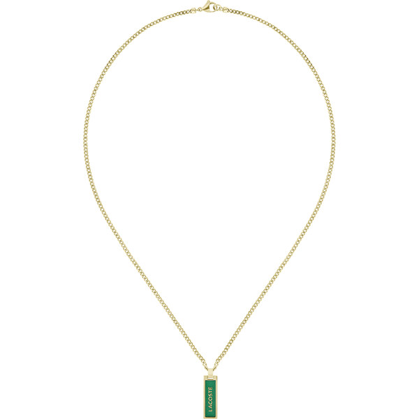 Lacoste Moderný pozlátený náhrdelník z ocele 2040325 66594807