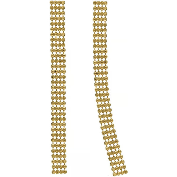 Victoria Cruz Pozlátené dlhé náušnice Empire A4925-DT 66586353