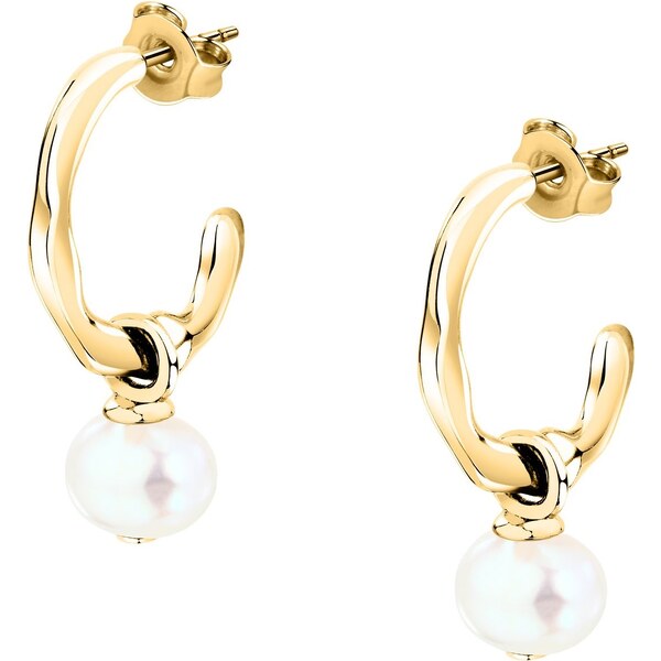 Morellato Pôvabné pozlátené náušnice 2v1 Perla SXU46 66585248