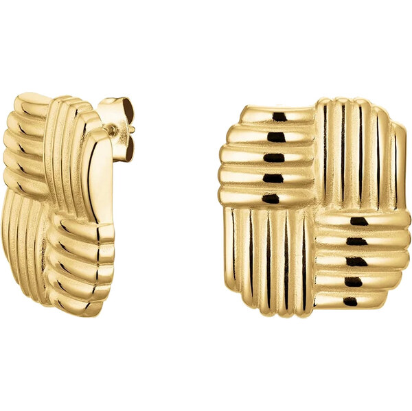 Rosefield Módne pozlátené visiace náušnice JETEG-J967 66582933