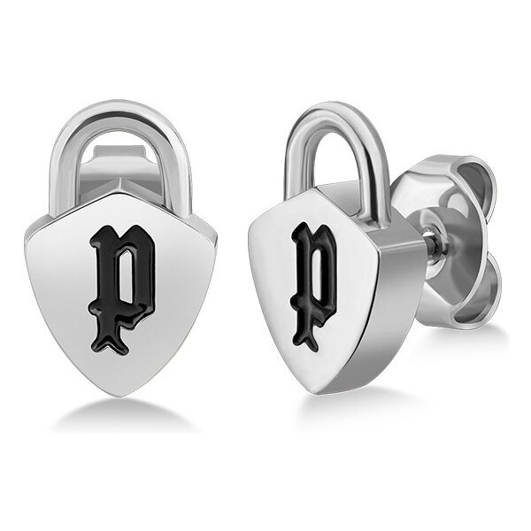 Police Štýlové oceľové náušnice kôstky Cabria PEJLE2009902 66594537