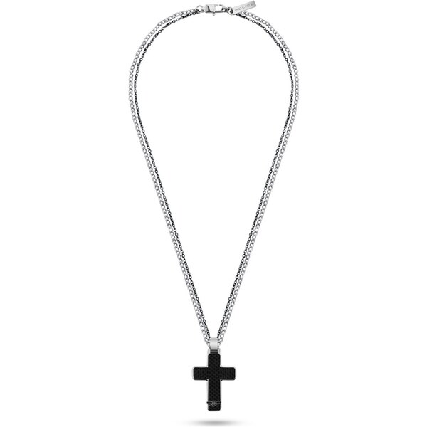 Police Dvojitý pánsky bicolor náhrdelník Hinged PEAGN2211602 66596138