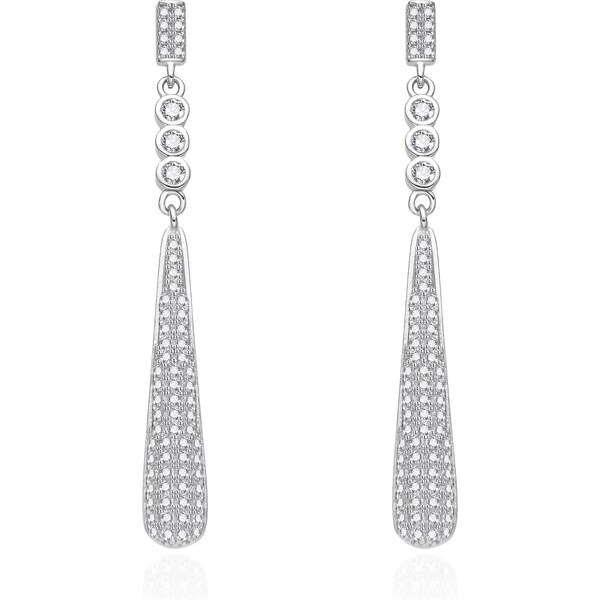 Agato Visiace strieborné náušnice so zirkónmi AGT-E149PW 66590187