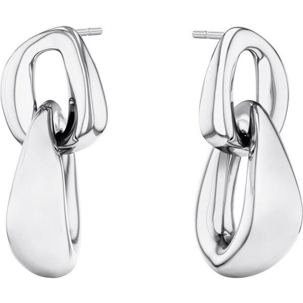Calvin Klein Módne oceľové náušnice Statement Links 35000654 66588568