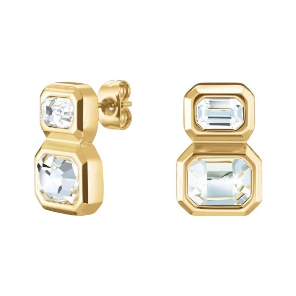 Rosefield Očarujúce pozlátené náušnice s kryštálmi Iconic JEODG-J1128 66587092