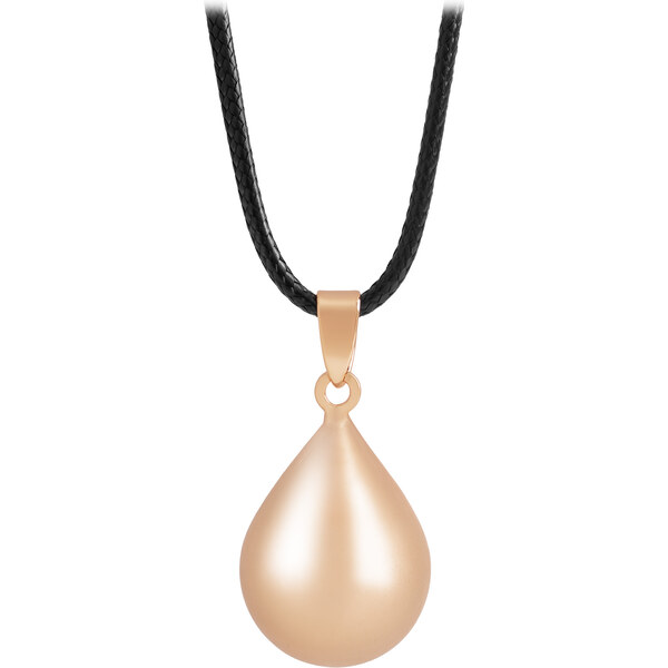 MUMMY BELL Pozlátený náhrdelník Rolnička Kvapka Lásky KAPLM 66584252