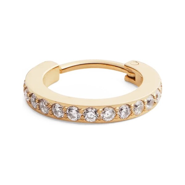 Daniel Wellington Trblietavá single náušnice s kryštálmi DW00400871 66590747