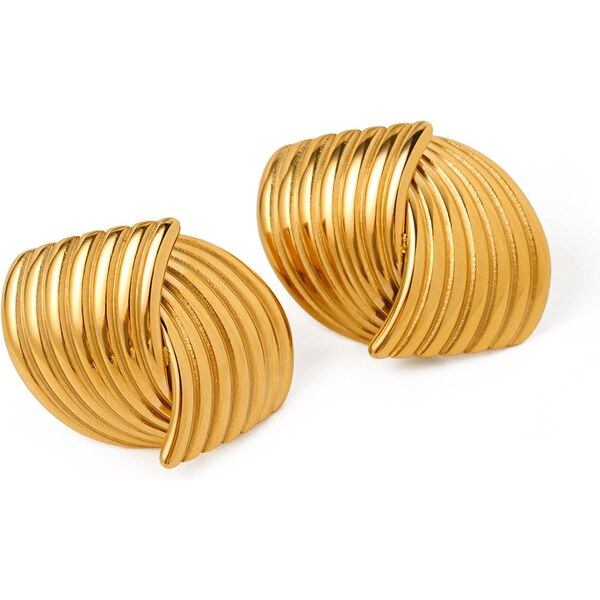 Troli Módne pozlátené náušnice kôstky VAAJDE231100G 66594754