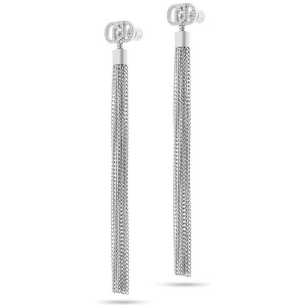 Liu Jo Dlhé oceľové náušnice s retiazkami LJ2650 66579629