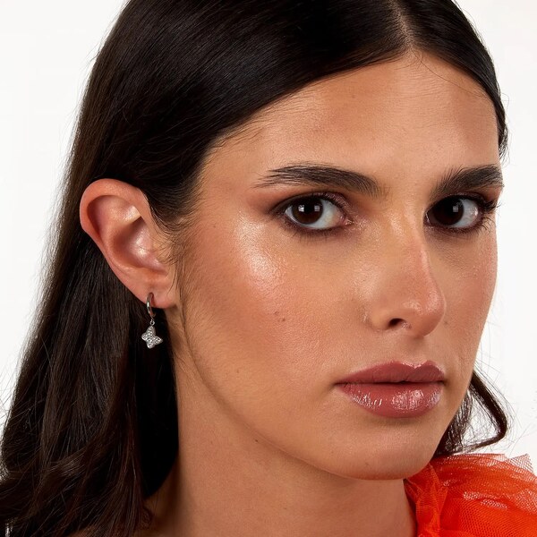 La Petite Story Oceľová single náušnice s motýlikom LPS02AQM95 66587817