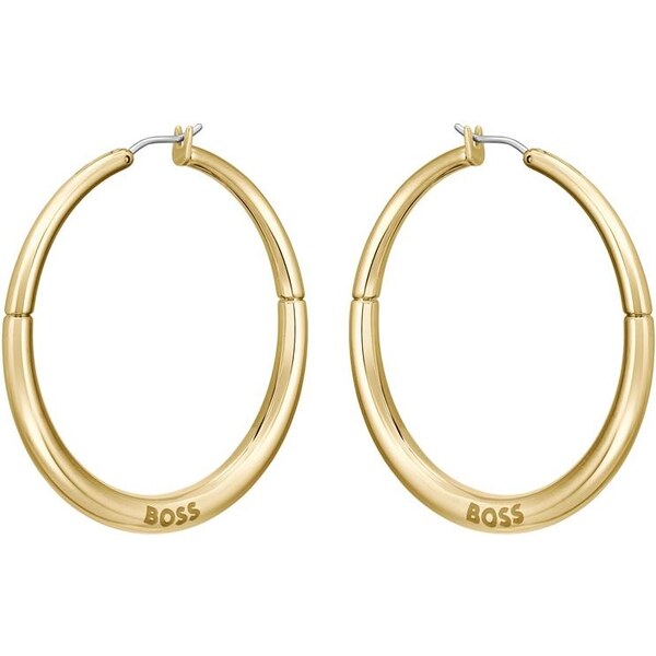 Hugo Boss Pozlátené kruhové náušnice June 1580570 66586968