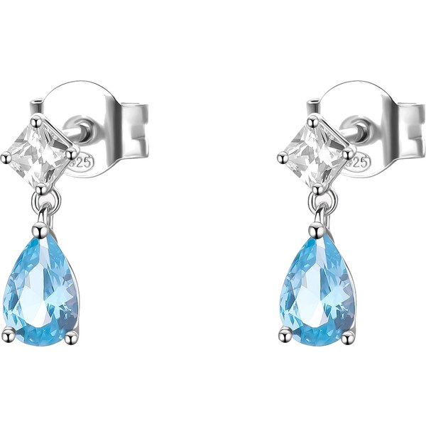 Brosway Strieborné visiace náušnice s kubickou zirkóniou Cloud Light 66580417