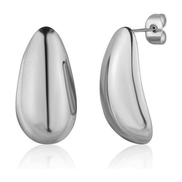 JVD Módne oceľové náušnice Tear Drop SSSE0154X200000 66592172