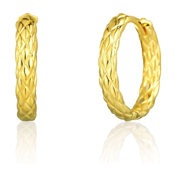 JVD Vybrúsené pozlátené náušnice SVLE1925XJ5GO00 66594804