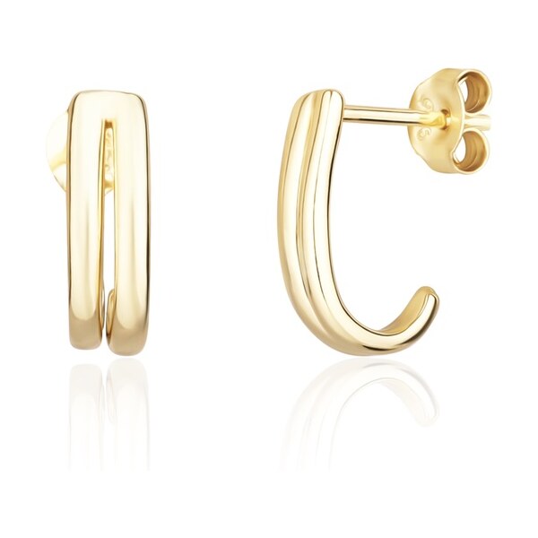 JVD Slušivé pozlátené náušnice SVLE1625X61GO00 66585384