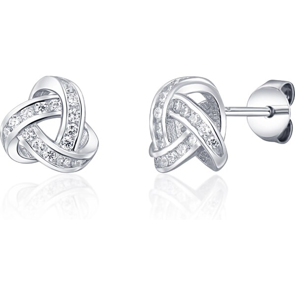 JVD Módne strieborné náušnice so zirkónmi SVLE1615XH2BI00 66584787