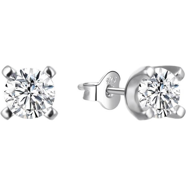 Agato Nadčasové strieborné náušnice kôstky AGT-E056PW 0,7 cm 66580429