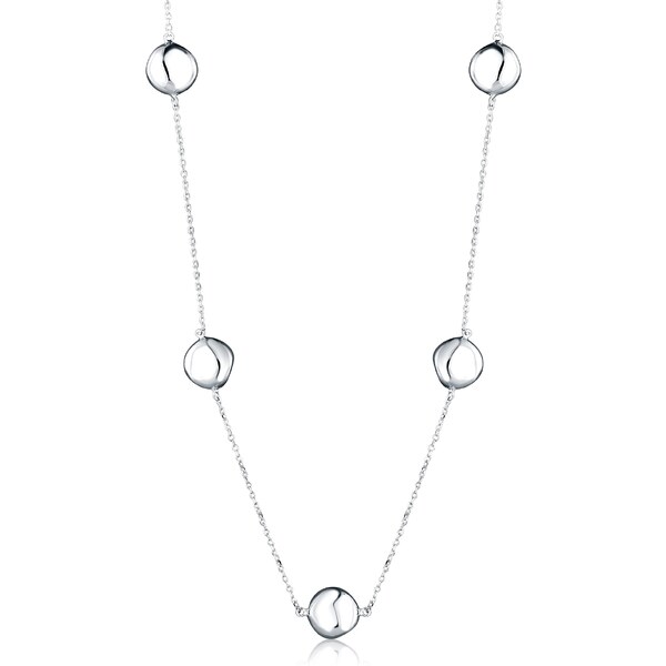 JVD Moderný strieborný náhrdelník pre ženy SVLN0514XK20045 66580740