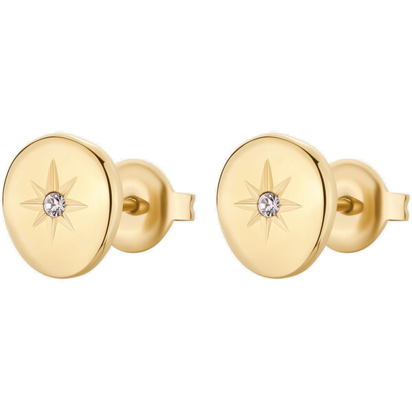 Brosway Pozlátené kôstkové náušnice Essential BNL108 66590905